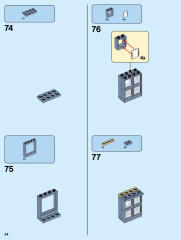 LEGO 75980 instructions page 54 – build guide