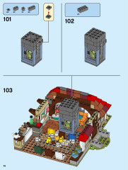 LEGO 75980 instructions page 74 – build guide