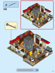 LEGO 75980 instructions page 77 – build guide