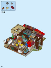LEGO 75980 instructions page 90 – build guide
