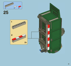 LEGO 7599 instructions page 21 – build guide