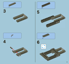 LEGO 7599 instructions page 3 – build guide