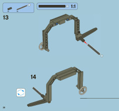 LEGO 7599 instructions page 38 – build guide