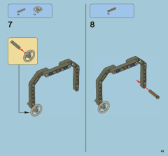 LEGO 7599 instructions page 43 – build guide