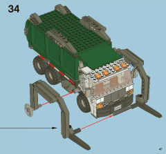 LEGO 7599 instructions page 47 – build guide