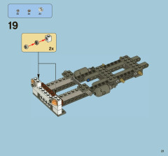 LEGO 7599 instructions page 21 – build guide