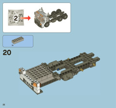 LEGO 7599 instructions page 22 – build guide