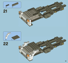 LEGO 7599 instructions page 23 – build guide