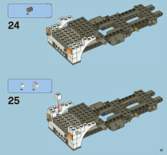 LEGO 7599 instructions page 25 – build guide