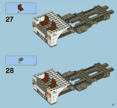 LEGO 7599 instructions page 27 – build guide