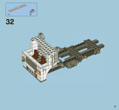 LEGO 7599 instructions page 31 – build guide