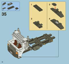 LEGO 7599 instructions page 34 – build guide