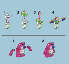 LEGO 7599 instructions page 4 – build guide