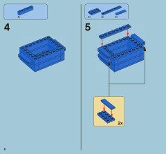 LEGO 7599 instructions page 6 – build guide