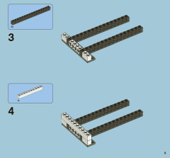 LEGO 7599 instructions page 9 – build guide