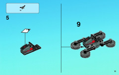 LEGO 76004 instructions page 11 – build guide