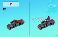 LEGO 76004 instructions page 13 – build guide
