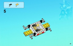 LEGO 76004 instructions page 21 – build guide