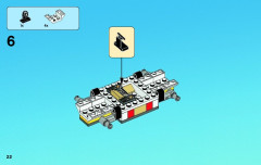 LEGO 76004 instructions page 22 – build guide