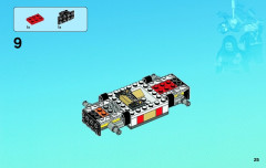 LEGO 76004 instructions page 25 – build guide