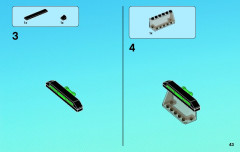 LEGO 76004 instructions page 43 – build guide