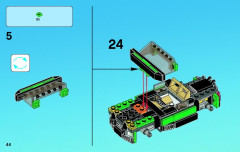 LEGO 76004 instructions page 44 – build guide