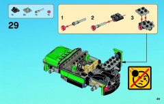 LEGO 76004 instructions page 49 – build guide