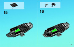 LEGO 76005 instructions page 13 – build guide