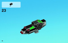 LEGO 76005 instructions page 18 – build guide