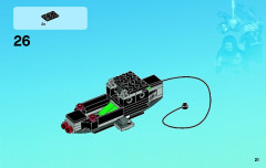 LEGO 76005 instructions page 21 – build guide