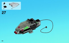 LEGO 76005 instructions page 22 – build guide