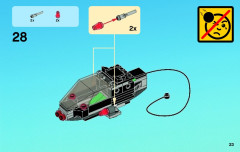 LEGO 76005 instructions page 23 – build guide