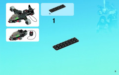 LEGO 76005 instructions page 3 – build guide