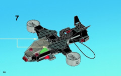 LEGO 76005 instructions page 38 – build guide