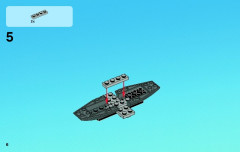 LEGO 76005 instructions page 6 – build guide