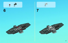LEGO 76005 instructions page 7 – build guide