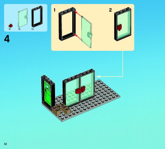 LEGO 76005 instructions page 12 – build guide
