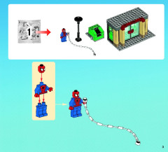 LEGO 76005 instructions page 3 – build guide