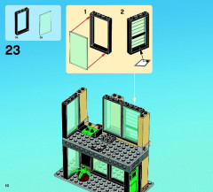 LEGO 76005 instructions page 10 – build guide