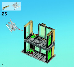 LEGO 76005 instructions page 12 – build guide