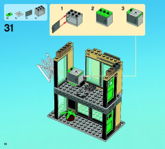LEGO 76005 instructions page 18 – build guide