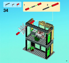 LEGO 76005 instructions page 21 – build guide