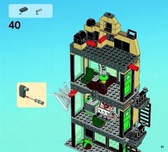 LEGO 76005 instructions page 61 – build guide