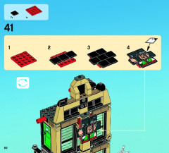 LEGO 76005 instructions page 62 – build guide