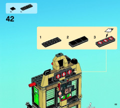 LEGO 76005 instructions page 63 – build guide