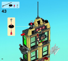 LEGO 76005 instructions page 64 – build guide