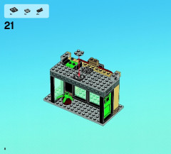 LEGO 76005 instructions page 8 – build guide