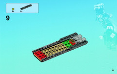 LEGO 76006 instructions page 13 – build guide