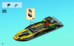 LEGO 76006 instructions page 44 – build guide