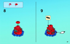 LEGO 76006 instructions page 57 – build guide
